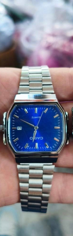 ساعت Casio مردانه بند فلزی رنگ ثابت تقویم دار