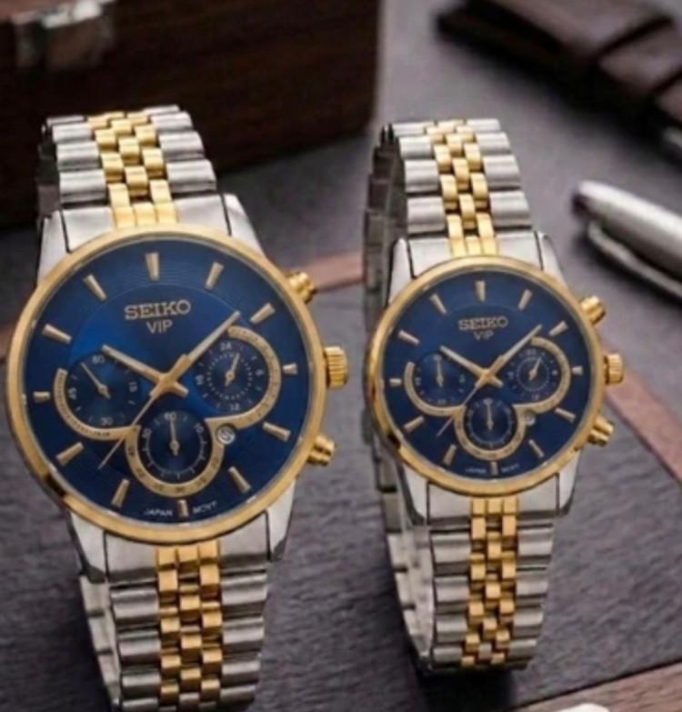 ساعت ست Seiko رنگ ثابت طرح سه موتور