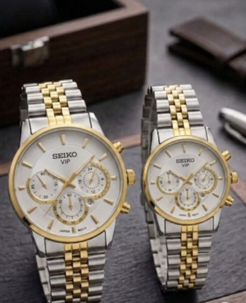 ساعت ست Seiko رنگ ثابت طرح سه موتور