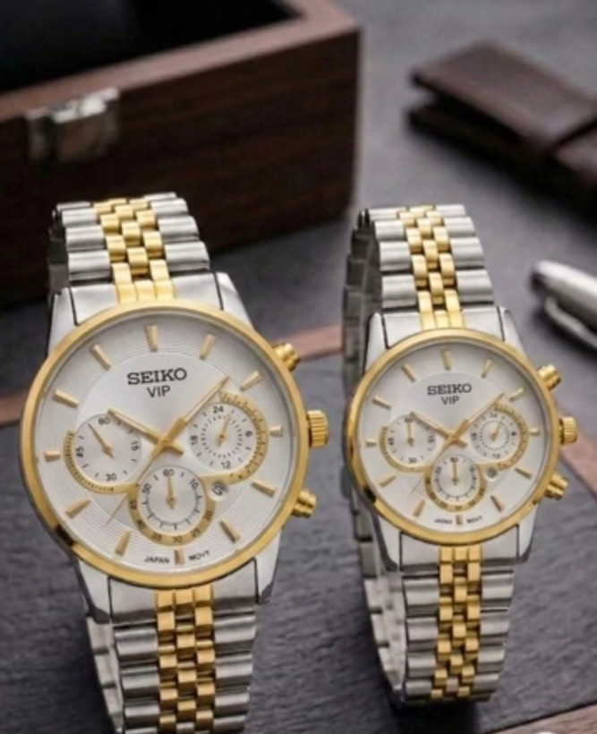 ساعت ست Seiko رنگ ثابت طرح سه موتور