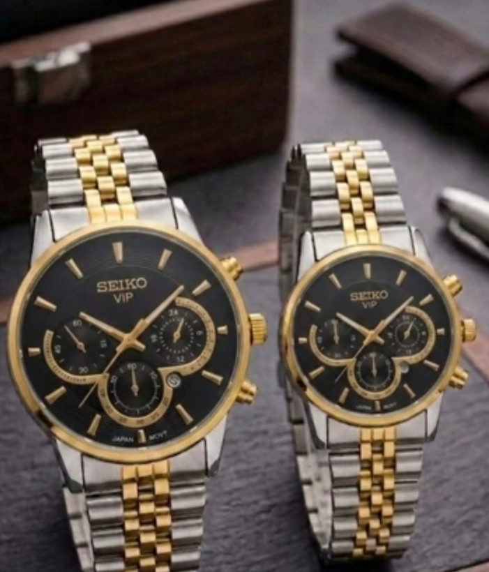 ساعت ست Seiko رنگ ثابت طرح سه موتور